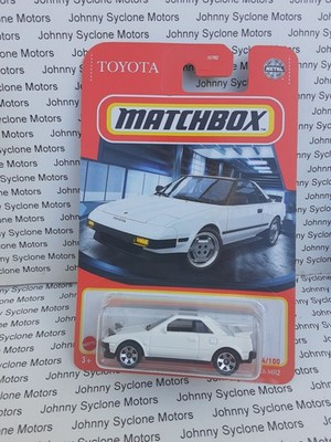 MATCHBOX  1984 TOYOTA MR-2 SPORT COUPE LIGHTS UP