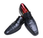 Magnanni Black Leather Penny Loafer Slip On Dress Shoe Men’s SZ 9M — photo 3
