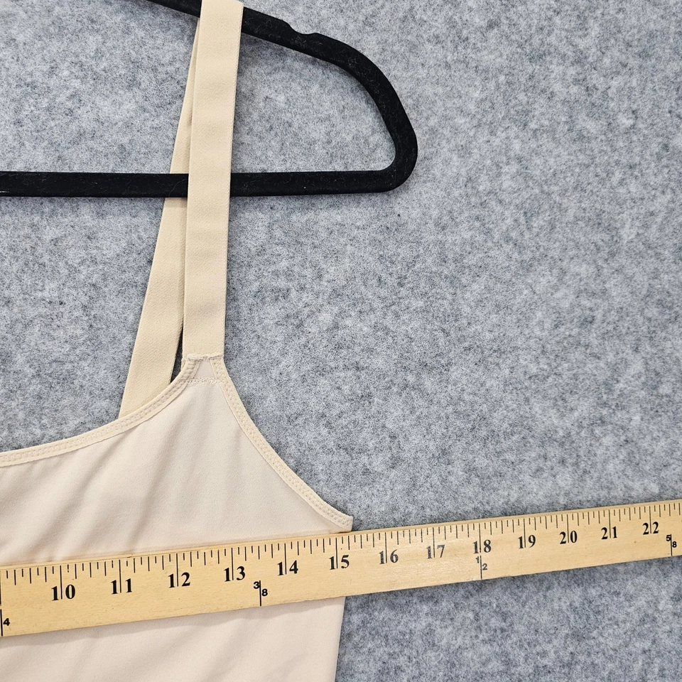 Maidenform Shapewear Dress Womens XL Nude Tan Slip Bodycon Tummy Control Stretch - Image 4 of 4