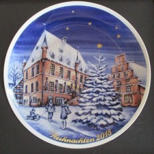 ✅Königlich Tettau Rathaus Osnabrück Weihnachtsteller 2018 limitierte Auflage NEU