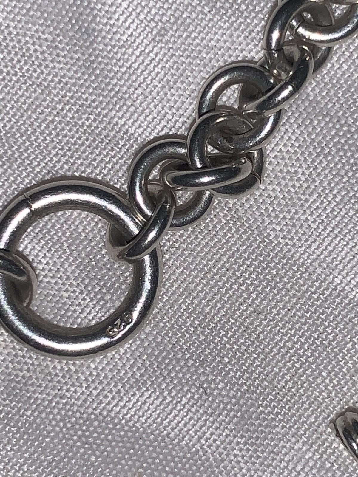 Solid Sterling Silver  Bracelet - image 6