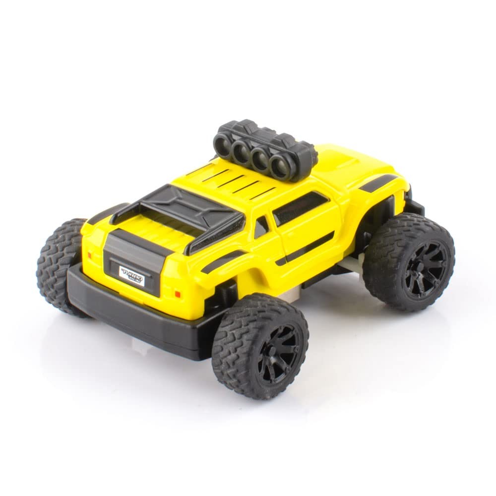 RC Car 1/76 Off-Road Car Turbo Racing C81 Yellow RTR 2DW 2.4GHz