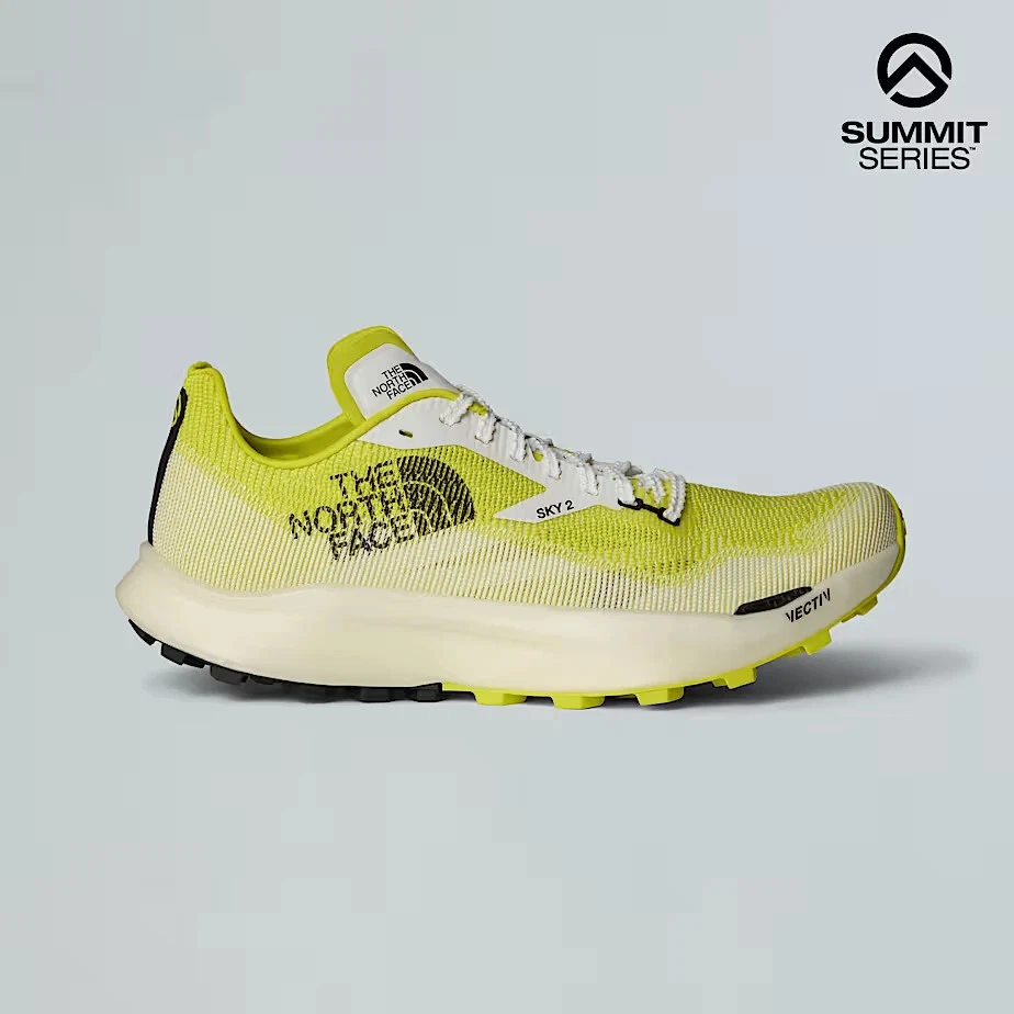 The North Face Summit VECTIV Sky 2 Trail Lightweight Running Shoes Green