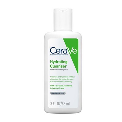 Face Cleanser Hydrating Normal to Dry Skin CeraVe 88ml 2.98 fl oz