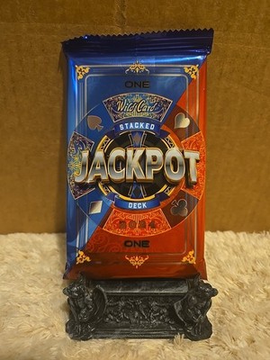 2024 Wild Card Jackpot Stacked Deck Sealed Football Pack Guaranteed 1/1