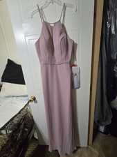 Morilee Madeline Gardner Joy Sleeveless V-Neck Dress, Size 8 Regular, Chiffon