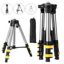 Asta Supporto Sollevamento 120cm Livella Laser Treppiede Acciaio Inox per Ristrutturazione Casa