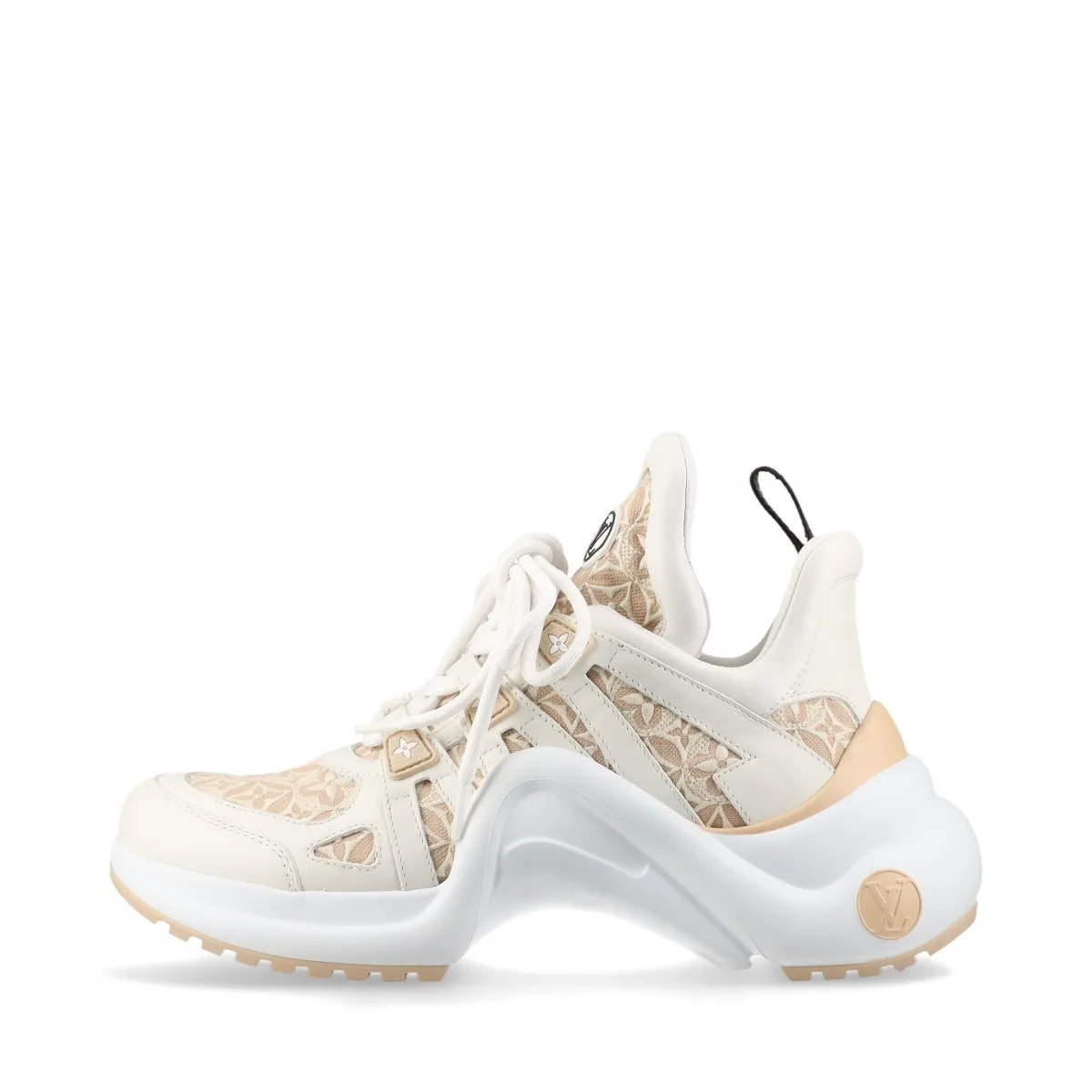 Louis Vuitton LV ARC LIGHT LINE 25 years canvas Sneakers 36 Ladies