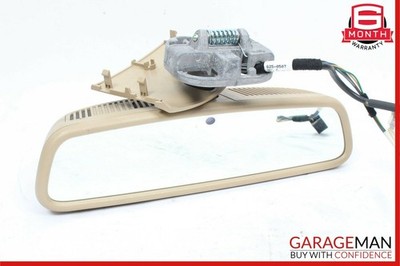 10-13 Mercedes W221 S400 S65 AMG Interior Top Upper Rear View Mirror Beige OEM