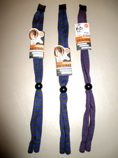3 NOS Chums Original Eyewear Retainers Purple Colors
