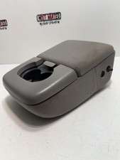 1997-2003 Ford F150 Gray Dual Cup Holder Center Console Jump Seat Armrest Oem 1997-2003 Ford F150 Gray Dual Cup Holder Center Console Jump Seat Armrest Oem