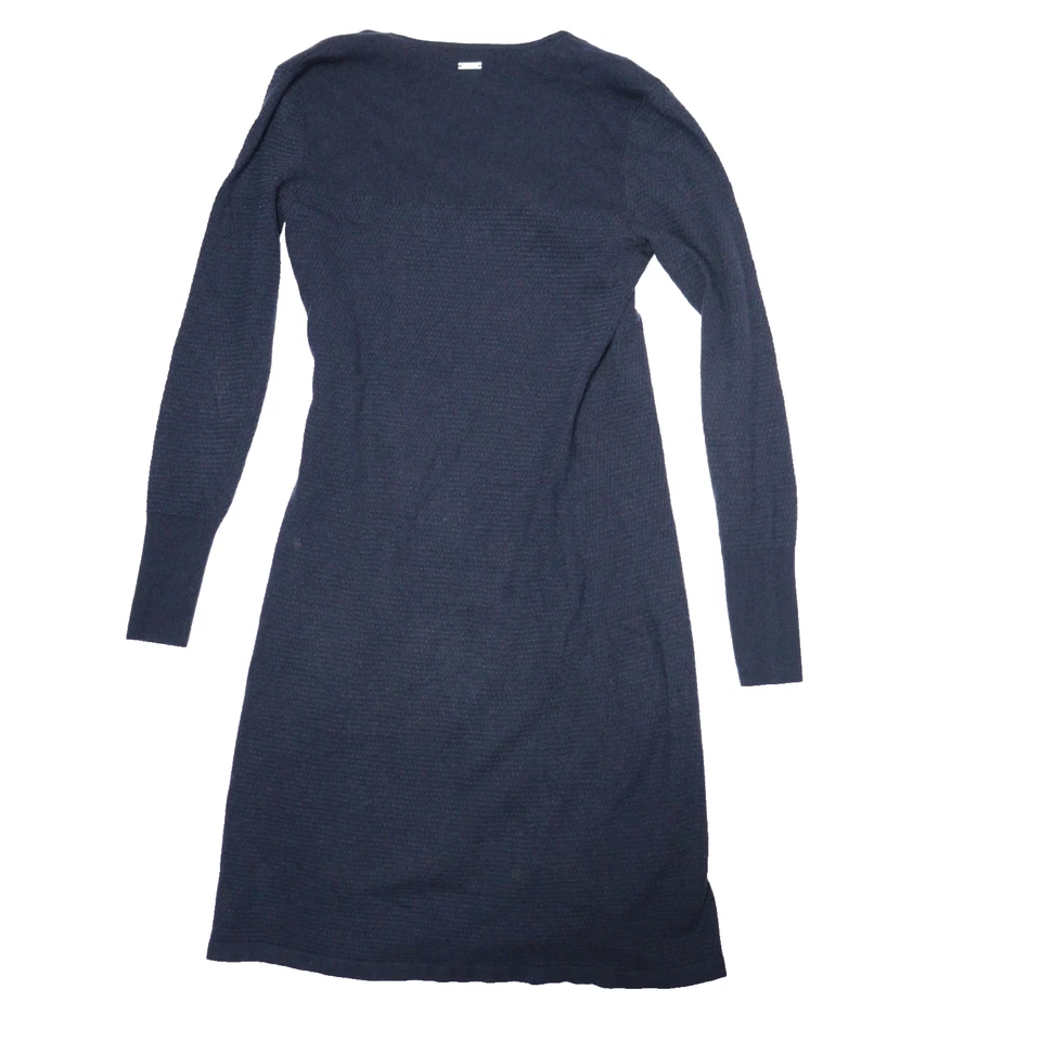 Платье Prana женское маленькое синее Bryce Bluff с запахом смесь Tencel кроссовер с V-образным вырезом - Изображение 3 из 4