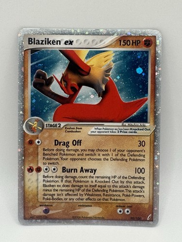 🔥 2006 Pokemon EX Crystal Guardians Blaziken Holo #90/100