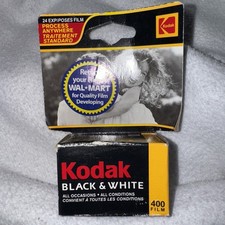 Kodak 400 Black  White Negative 35mm Film 24 Exposures Exp. 2007 Sealed