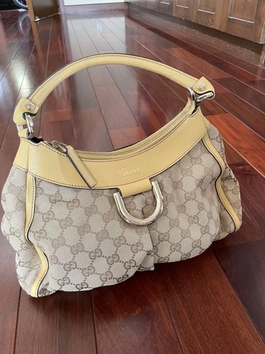 GUCCI GG Canvas hand Bag one Shoulder 46415