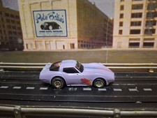 CUSTOM TYCO HO SLOT BODY- PURPLE CORVETTE