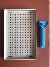 MELAG Tray Tablett Standard 29 X 19cm mit MELAG Tray-Griff Vacuclav Autoclav Neu