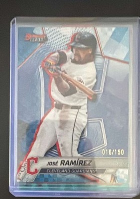 2025 Bowman's Best - Blue Refractors #14 José Ramírez