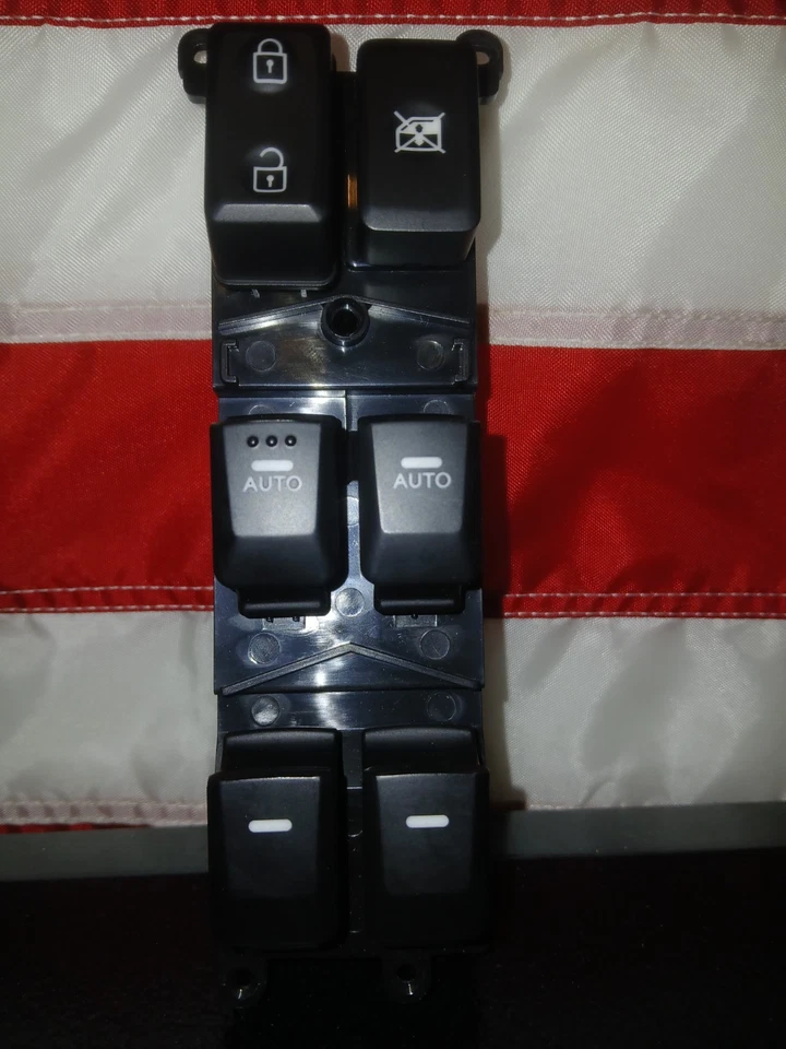 Interruptor principal de ventana eléctrica para KIA Rio 2015 sedán/Rio 5 hatchback Foto 3 de 4