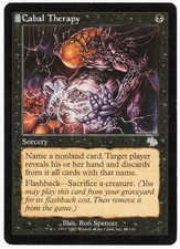 Cabal Therapy 2002 Judgment Black Uncommon Sorcery MTG SP - NM AZC