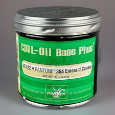 Van Son Ink  354 EMERALD CANARY  CML-Oil Base 1 lb VS722 Royal Dutch Printing