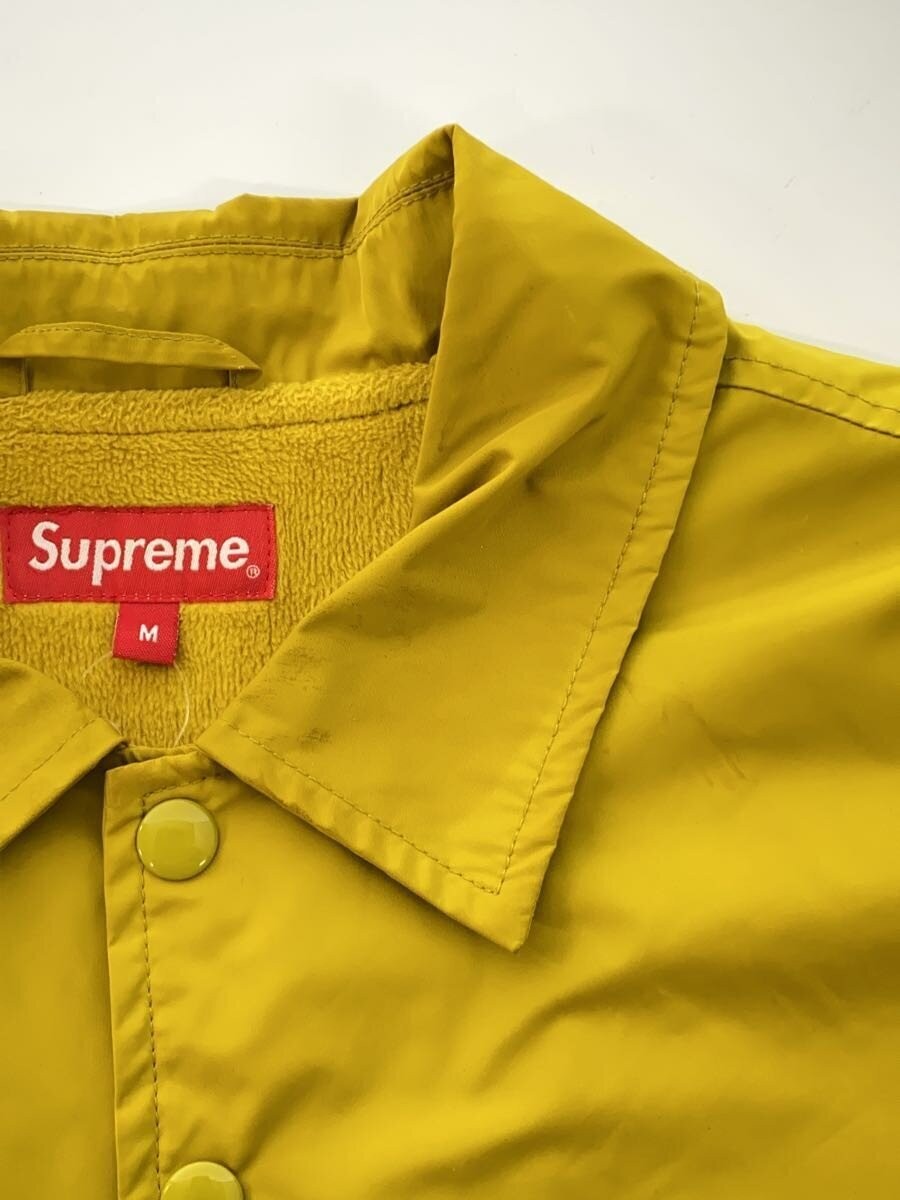 Supreme 16AW Old English Coaches Jacket Coach Jacket M Polyester YLW thumbnail 8