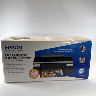 New Epson R280 Photo Printer Ultra Hi-Definition Inkjet Printer 