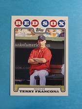 Terry Francona 2008 Topps Baseball Card # 123 J8820