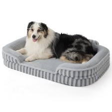 Cute Dog Beds for Extra Large Dogs, Orthopedic Waterproof XL Pet Bed with Sid...
