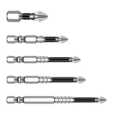 Electric Screwdriver Bit Magnetic  Wear-Resistant Ergonomic Screwdriver Bits 