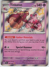 UR - 01 Holo Tinkaton 167/091 Shiny Rare SV: Paldean Fates on eBay