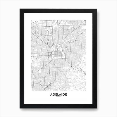 Adelaide Kunstdruck gerahmt Wandbild Poster Leinwanddruck Bild