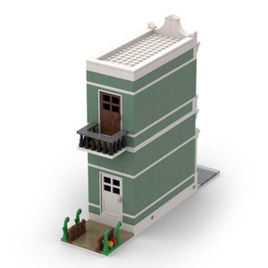 MOC-78212 Modular Housing 484 Pieces Christmas Gift Building Blocks Toys MOC Set