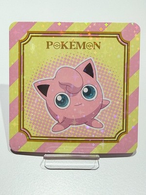 Pokemon Jigglypuff Taiwan Mini Egg Roll Snack Promo Holo Card No.0039