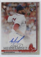 2019 Topps Chrome Update Target Auto Darwinzon Hernandez #CUA-DH Auto 18kx