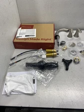 Pfister LG49WR0K Weller Bathroom Sink Faucet, 8" Widespread, Brushed Nickel