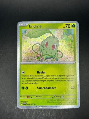 Chikorita (Cosmos Holo) 008/217 Holo Miscellaneous Cards & Products Pokemon NM