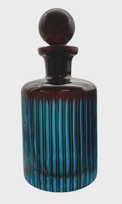 L'Objet Blue Prism Spirit Decanter