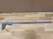 Mitutoyo 0 - 24" Vernier Caliper Stainless Steel 0.001 inch accuracy