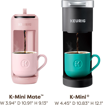 Pink Keurig Mini Single Keurig Amazon Keurig Single-Serve K-Cup Pod Coffee  Maker Pink Sands