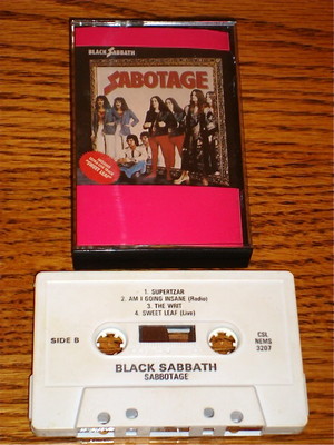 BLACK SABBATH★Sabotage UK Nems オリジナル ☆MINT-彡 英國盤 Black Sabbath Sabotage [ UK ORIG '75 NEMS 9119
