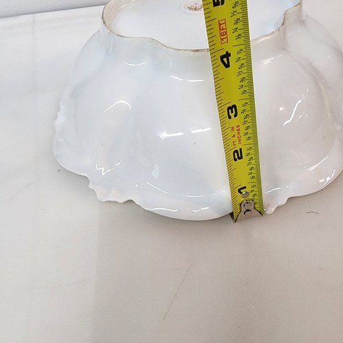 Beautiful Antique RS Prussia Rose Centerpiece Bowl 10"1/2 Red Mark Stamp - Picture 10 of 11