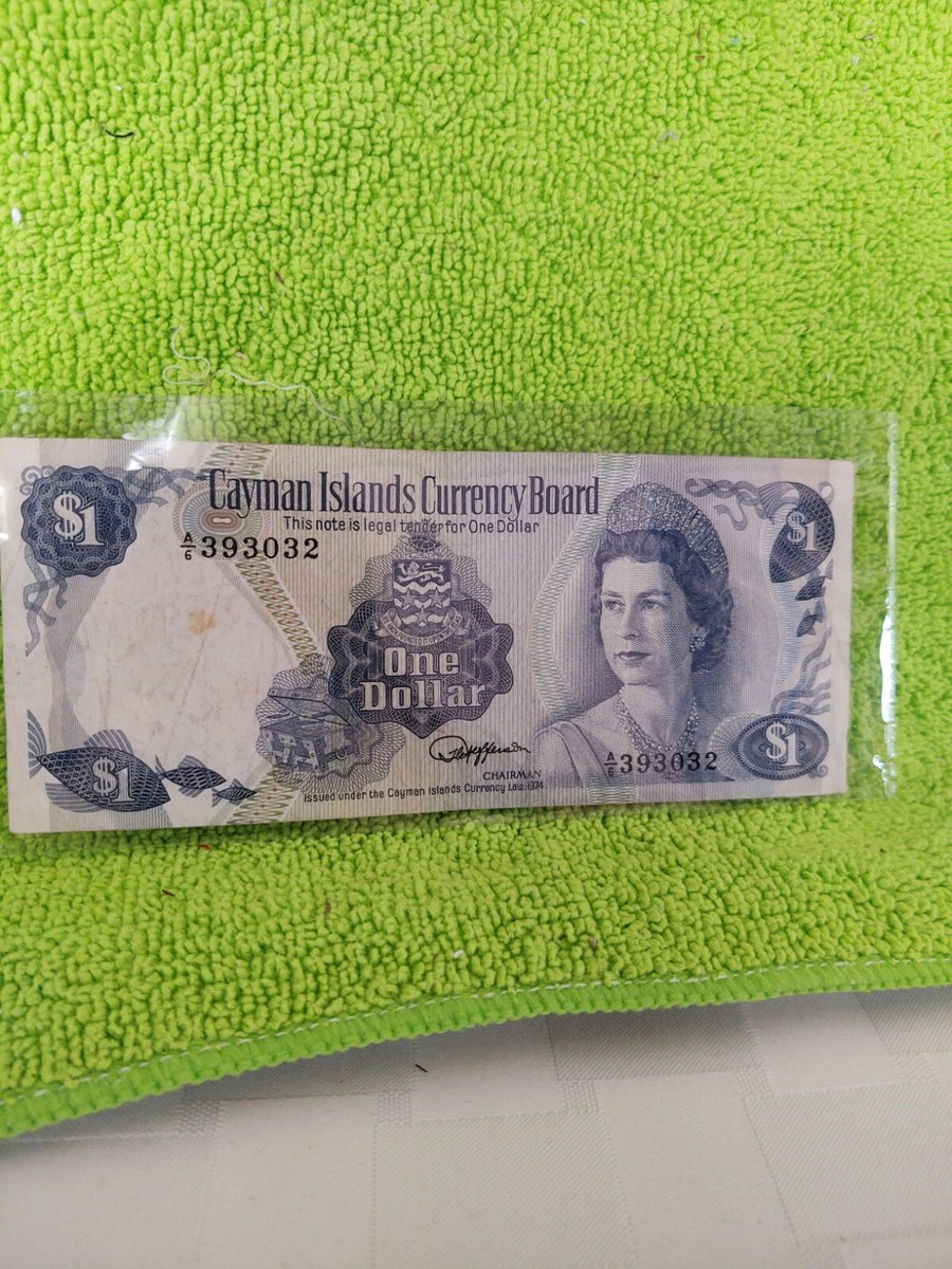 シャンプー Ex currency 1974 CAYMAN ISLANDS CURRENCY BOARD ONE DOLLAR BILL | eBay