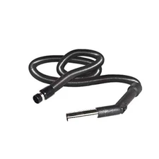 Generic Central Vac Black 6' to 30' Stretch Hose Plus Swivel Grip & Cuff w/ Band