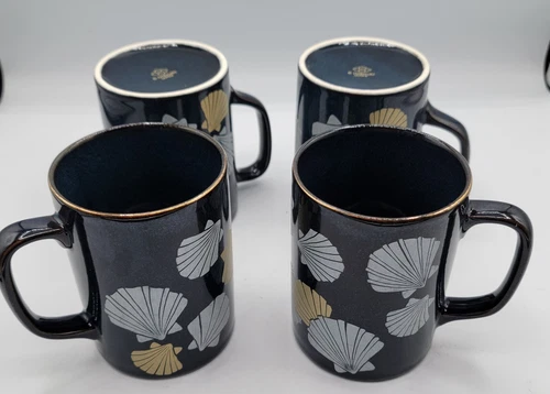 Otagiri Japan Vintage Coffee Cups. Set Of 4. In Beautiful Condition.