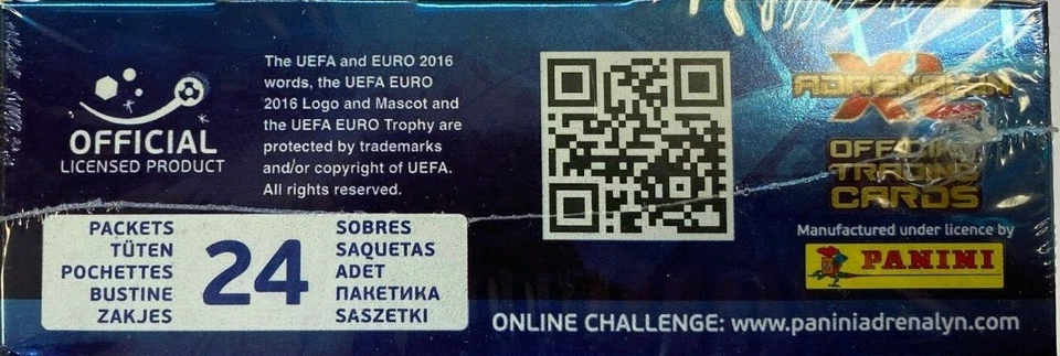 TARJETAS COLECCIONABLES PANINI UEFA EURO 2016 ADRENALYN - CAJA SELLADA - ¡ÚNICAS!!! Foto 4 de 4