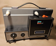 VINTAGE BERKEY KEYSTONE DUAL 8MM MOVIE FILM PROJECTOR MODEL 1550Z - untested