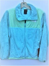 The North Face Girls Denali Thermal Fleece Jacket - Mint Blue- Large- New