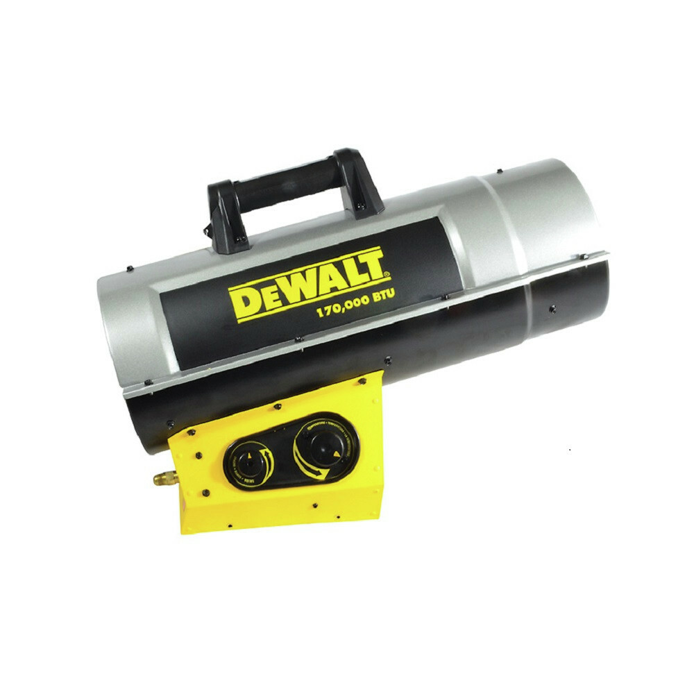 DEWALT F340730 125,000 - 170,000 Forced Air Propane Heater New 856795407308  | eBay
