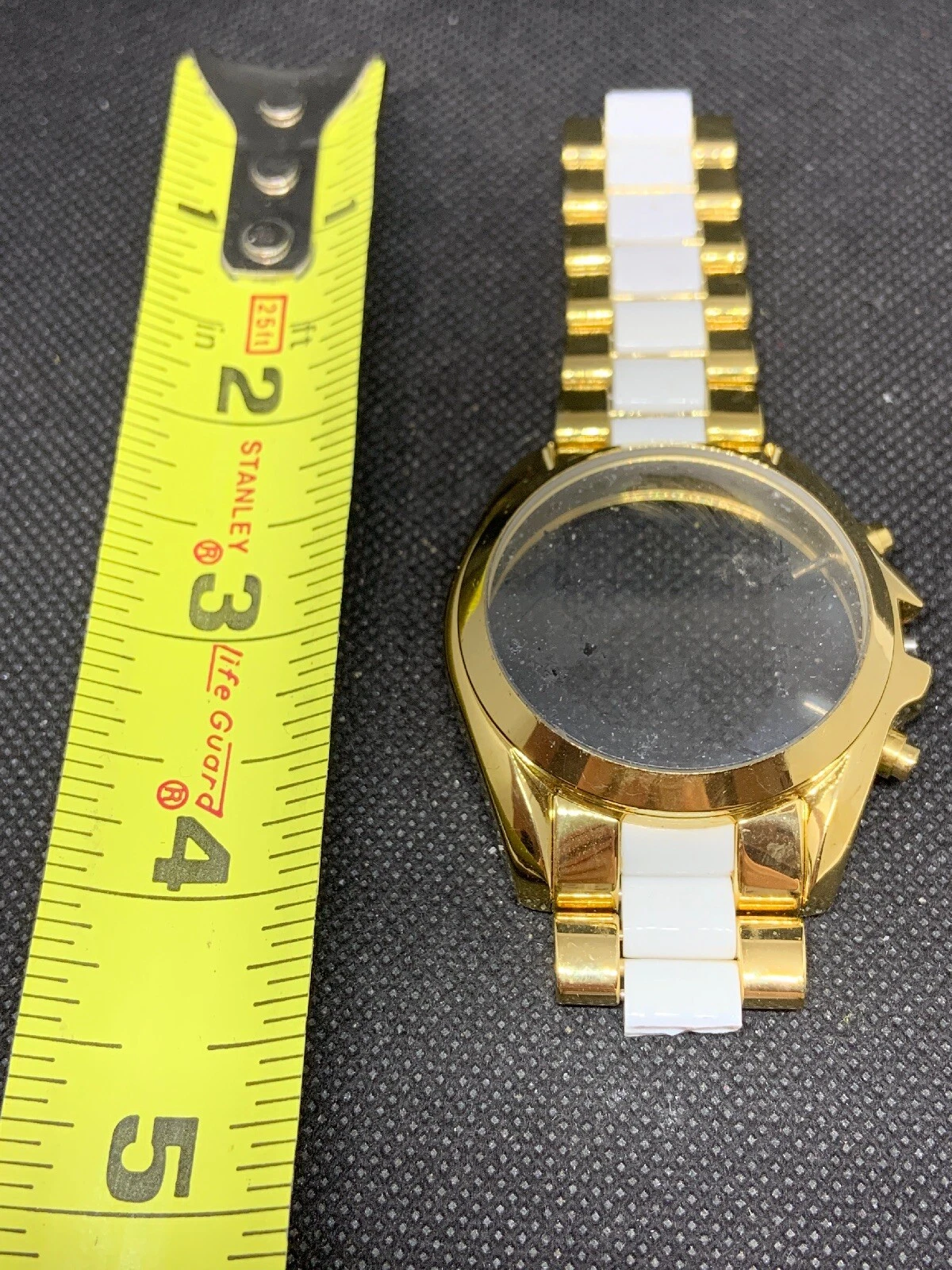 Michael Kors Stainless Steel Watch Band Bracelet Straps Links & Case 20mm Q713